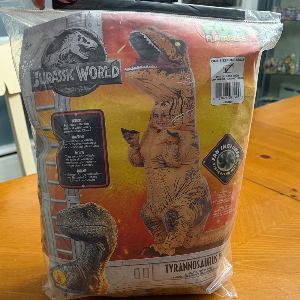 Inflatable T-Rex Costume - Brown